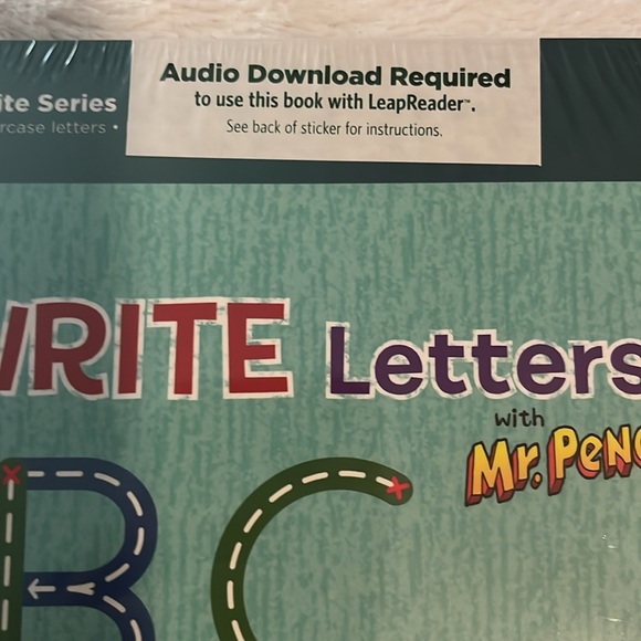 NEW: Leapfrog books- BOOKS ONLY. Learn to write letters #10113 - Picture 4 of 5